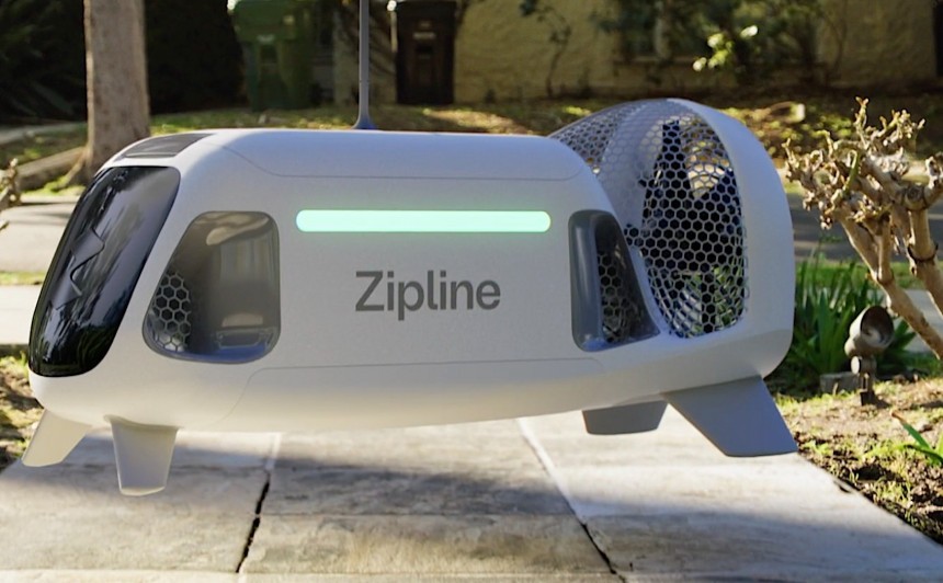 Zipline readies new delivery drone for short distance trips