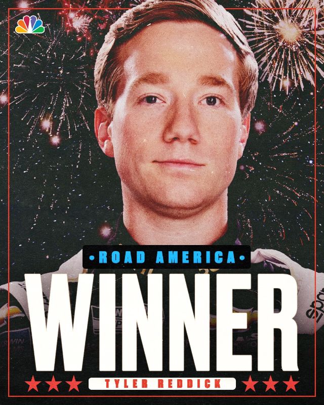 Tyler Reddick is a NASCAR Cup Series winner! What a incredible race from Tyler here at Road America.