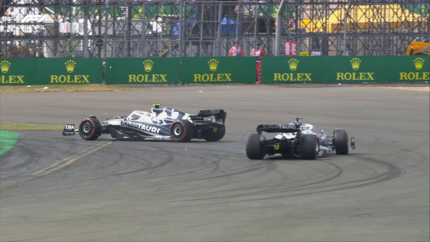 Making contact with your teammate is the worst thing in F1.