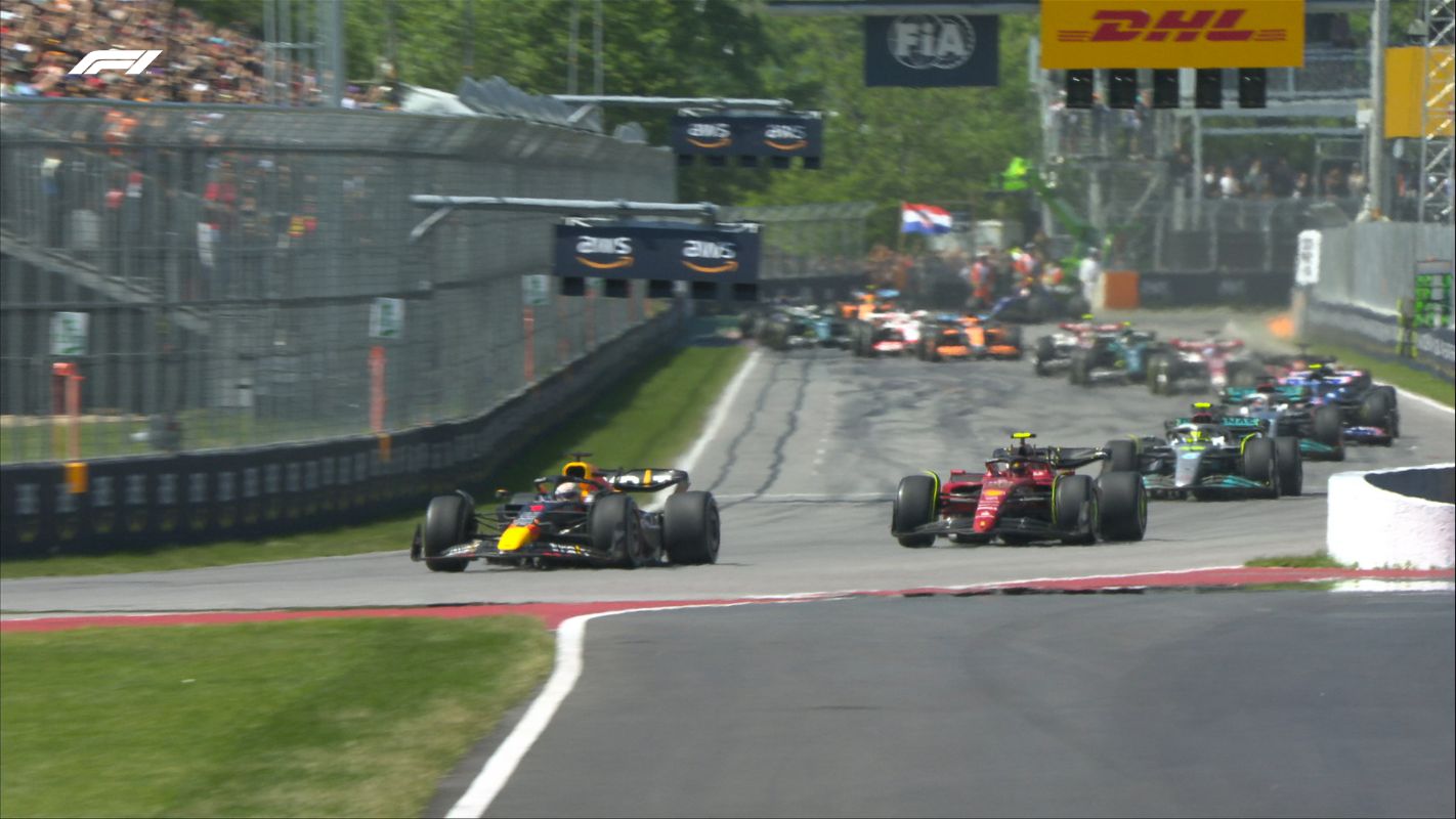 On Lap 58, Sainz is 0.7 seconds behind Verstappen, looking much faster than Max. Besides, the DRS is available now.