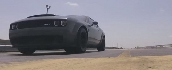1 000 hp dodge demon by hennessey shows insane exhaust sound in quick drive autoevolution 1 000 hp dodge demon by hennessey shows