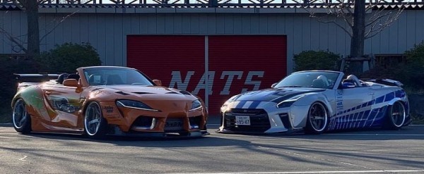 2 Fast 2 Furious But The Supra And Nissan Gt R Are Convertibles Autoevolution