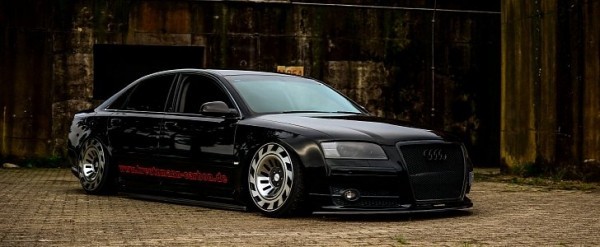 2004 Audi A8 D3 Gets Radi8 Wheels And Carbon Interior Looks