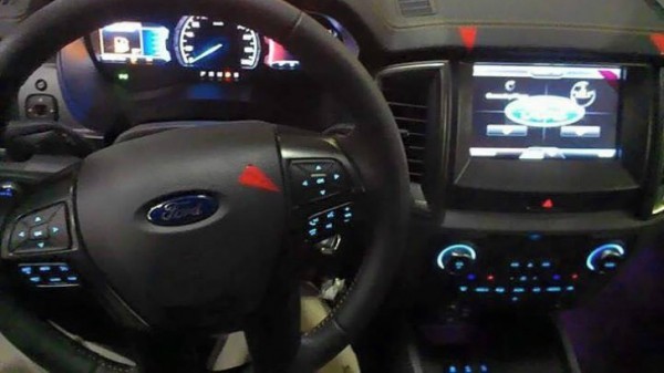 2015 Ford Ranger Facelift Shows Us Its Interior Autoevolution