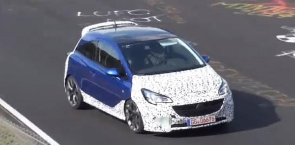 15 Opel Corsa Opc Vxr Filmed Testing At Nurburgring Autoevolution