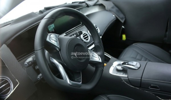 2015 S Class Coupe C217 Shows Us Its Interior Autoevolution