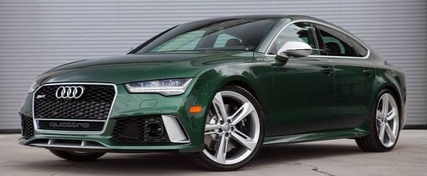 2016 Audi Rs7 In Verdant Green Looks Like A Bentley
