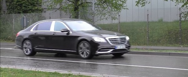 2018 Mercedes Benz S Class Facelift Spotted In Real Life For