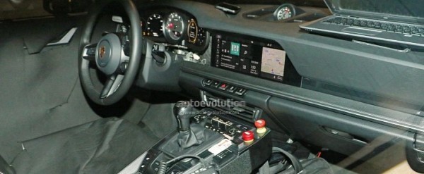 2019 Porsche 911 992 Interior With Manual Gearbox Revealed