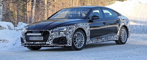 2020 Audi A5 Sportback Spied With New Lights Is Going Mild