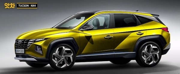 2021 Hyundai Tucson Unofficially Rendered With Entire ...