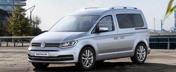 2021 Volkswagen Caddy Accurately Rendered, Might Be ...