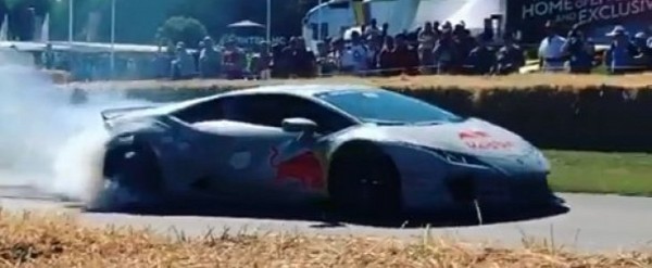 900 Hp N A Lamborghini Huracan Drift Car Purging Its Nitrous