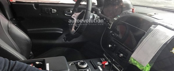 Aston Martin Dbx Spyshots Reveal Interior Mercedes Parts
