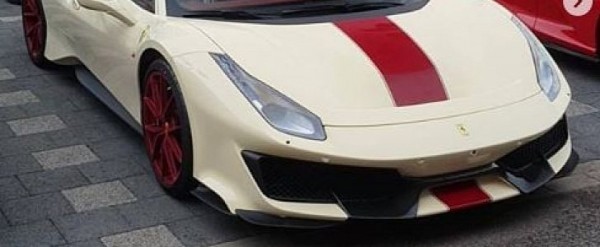 Avorio Ferrari 488 Pista With Red Details Has The Most