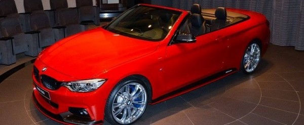 Bmw 435i Convertible With Carbon Is Very Red Autoevolution