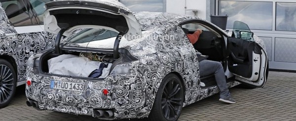 Bmw M8 Coupe Interior Partially Revealed In Latest Spyshots