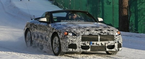 Bmw Z5 Spied With Top Down For The First Time Looks Downright