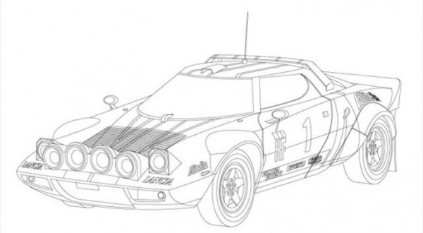 Coloring Book of Race Cars for The Little Motorist - autoevolution