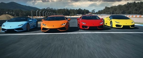 Every Lamborghini Huracan Model In the Line-Up Drifts In This Awesome ...