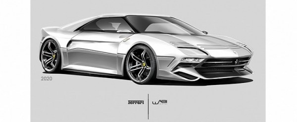Ferrari 288 Gto Reimagined With Futuristic Supercar Styling