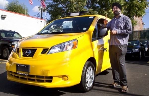 First Nissan Nv200 Taxi Hits The Streets Of New York