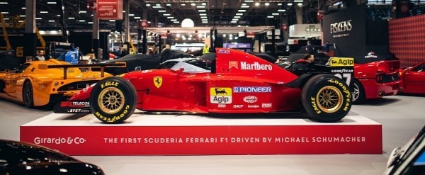 For Sale This Is The First Ferrari F1 Racing Car Driven By Michael Schumacher Autoevolution