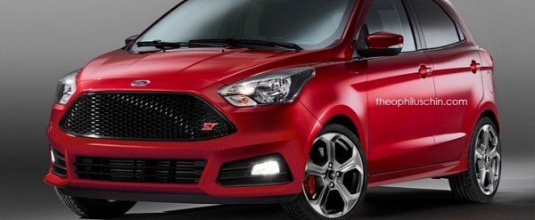 Ford Ka Rendered Again Warm St Follows The Rs Autoevolution