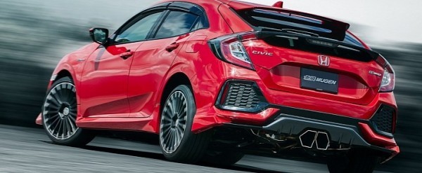 Honda Civic Hatchback Gets Crazy Mugen Exhaust In Japan Autoevolution