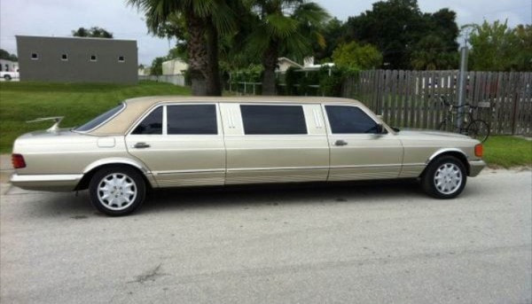Mercedes Benz 500 Sel W126 Limo Looks Drug Lord Friendly Autoevolution