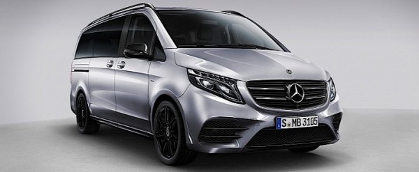 Mercedes Benz V Class Gets Night Edition Ahead Of Facelift