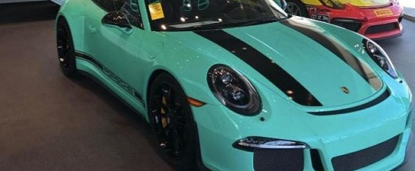 Mint Green Porsche 911 R Has Matching Interior Bits Looks