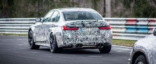 New Bmw M3 Competition Shows Up On Nurburgring Gets Closer To Production Autoevolution