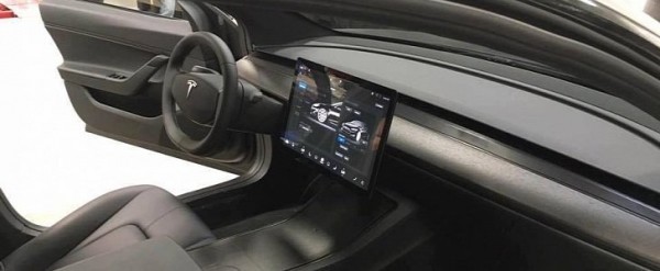 New Tesla Model 3 Interior Shots Show Us Just How Eerily Its