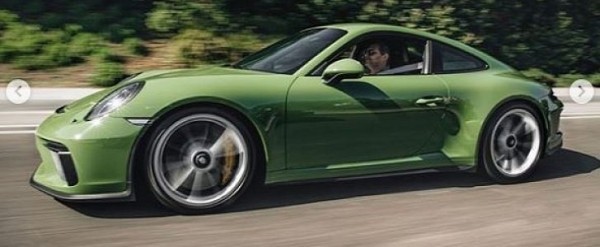Olive Green Porsche 911 Gt3 Touring Comes With Matching