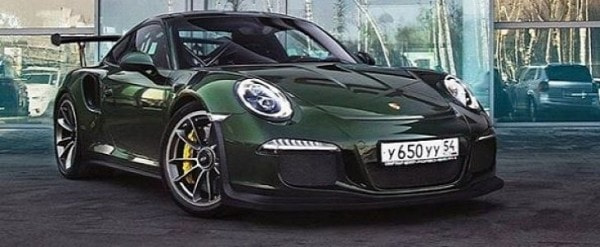 Paint To Sample Oak Green Metallic Porsche 911 GT3 RS Looks Bewitching