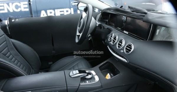 Spyshots 2015 Mercedes Benz S Class Coupe Interior Revealed