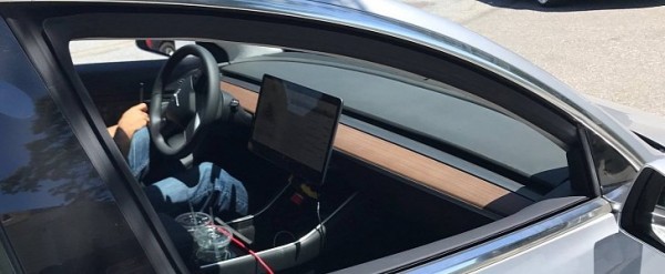 Tesla Model 3 S Interior Gets Snapped Better Than Ever