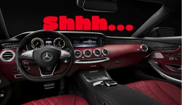 The S Class Coupe Has The Quietest Interior Of A Production