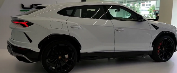 White Lamborghini Urus With Red Interior Is Apparently For
