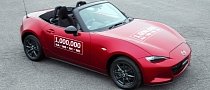 The One Millionth Mazda MX-5 Miata Rolls Off the Assembly Line