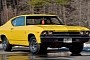 1-of-2 Daytona Yellow 1969 Chevrolet Chevelle Rock Z25 SS Package and L78 Engine