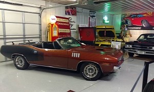 1-of-33 1971 ‘Cuda Convertible Flexes Matching-Numbers Muscle, Wants a New Home
