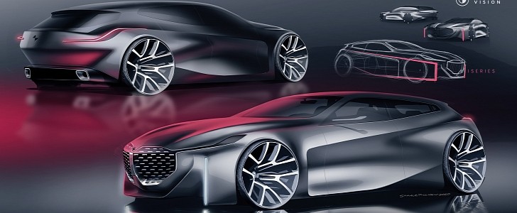 BMW 1 Series Vision rendering