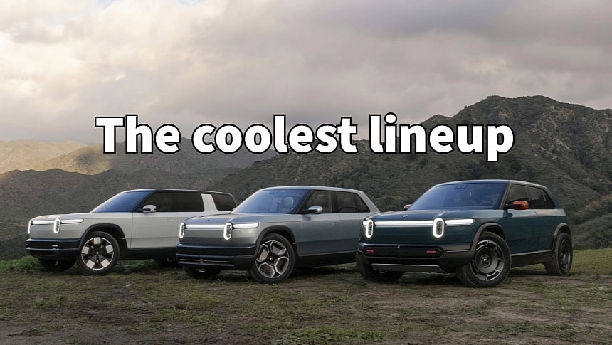 Rivian R2, R3, and R3X