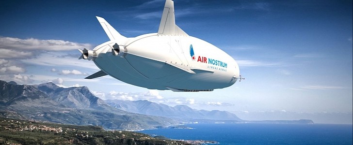 The Airlander 10, aka the Flying Bum, will take to the skies in 2026 over Spain