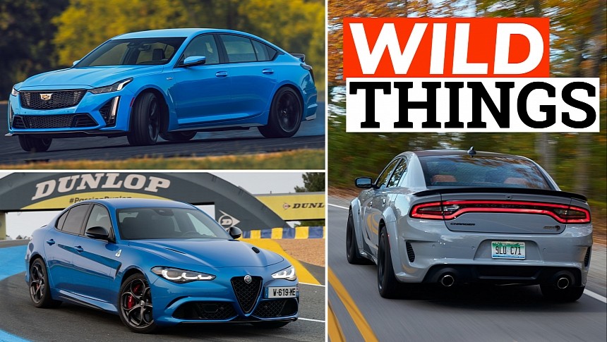 Most exciting four-door sedans you can buy in the U.S. in 2023