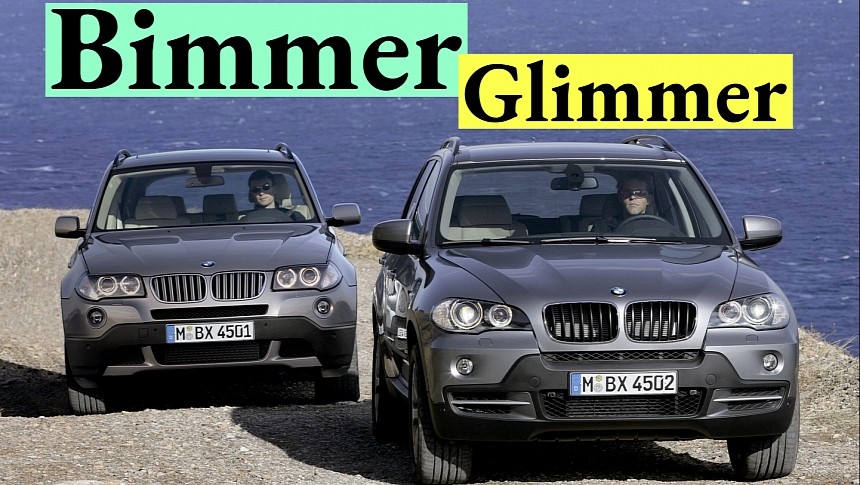 Two iconic BMW SUVs posing for the camera