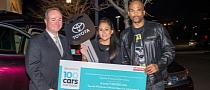 100 Cars for Good Ends, DMC Helps Deliver First Prize Vehicle