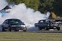 1,000-HP '66 Mustang Turns Cootamundra Airport Into a Plow Field Racing a Ford Falcon AU